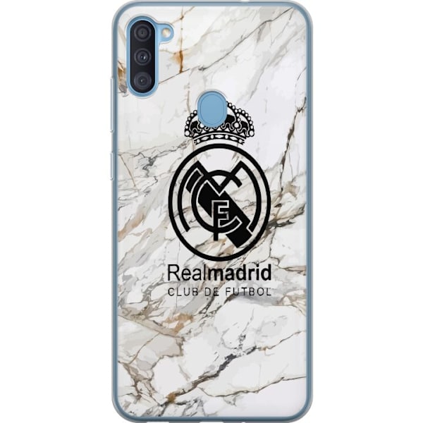 Samsung Galaxy A11 Genomskinligt Skal Real Madrid