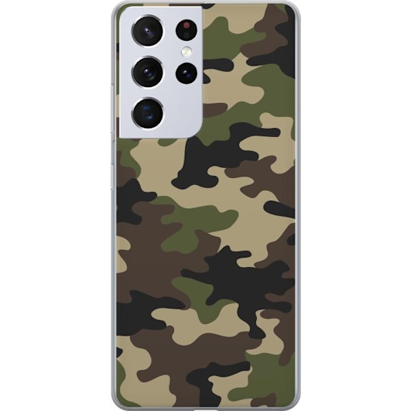 Samsung Galaxy S21 Ultra 5G Skal / Mobilskal - Militär