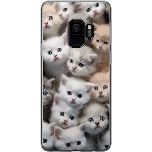 Kompatibelt Mobilskal till Samsung Galaxy S9 Katter