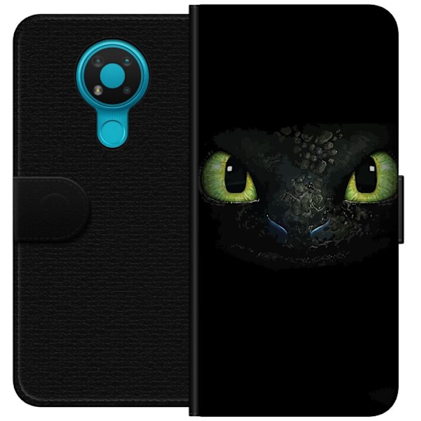 Nokia 3.4 Plånboksfodral How to Train Your Dragon (Draktränaren)