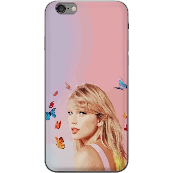 Apple iPhone 6 Plus Gennemsigtig cover Taylor Swift Sommerfugl