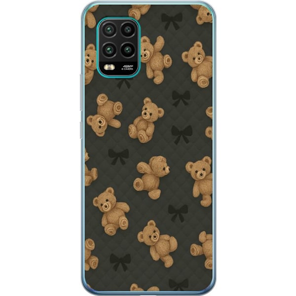 Xiaomi Mi 10 Lite 5G Läpinäkyvä kuori Teddy Halauksia