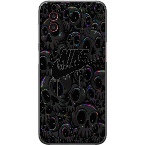 Samsung Galaxy Xcover6 Pro Läpinäkyvä kuori Nike Kuollut