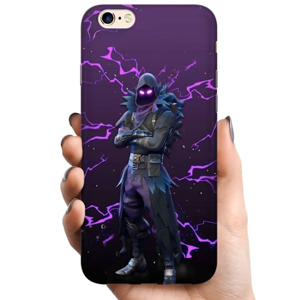 Apple iPhone 6 TPU Mobilskal Raven Fortnite Thunder