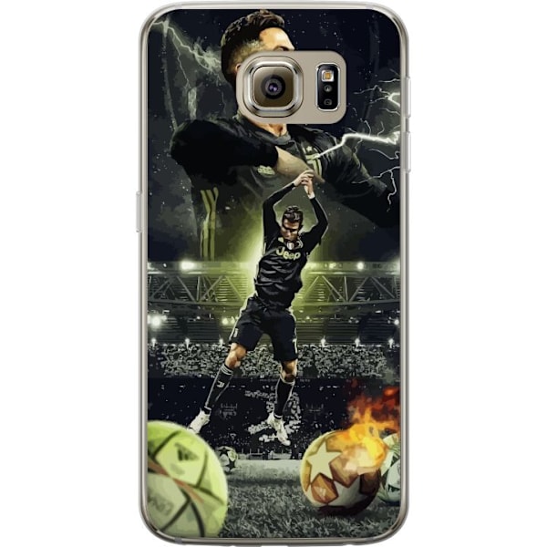 Samsung Galaxy S6 Läpinäkyvä kuori Ronaldo