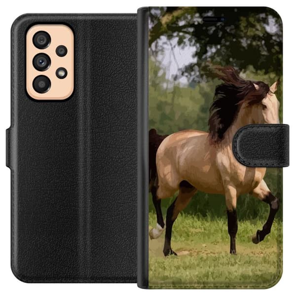 Kompatibelt Lommeboketui til Samsung Galaxy A53 5G Hest