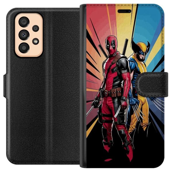 Kompatibelt Plånboksfodral till Samsung Galaxy A33 5G Wolverine
