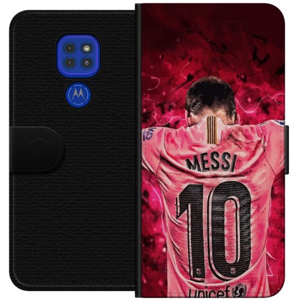 Motorola Moto G9 Play Plånboksfodral Messi