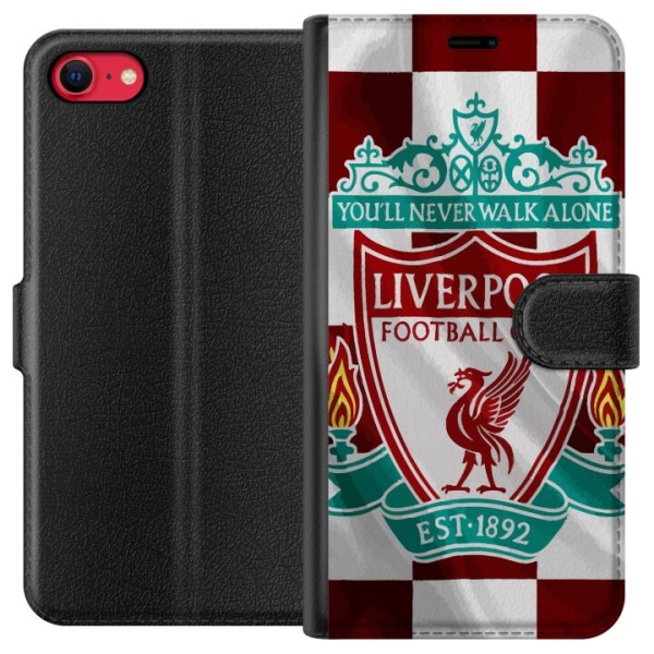 Apple iPhone SE (2022) Lompakkokotelo Liverpool FC