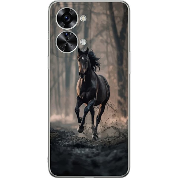OnePlus Nord 2T Genomskinligt Skal Running horse