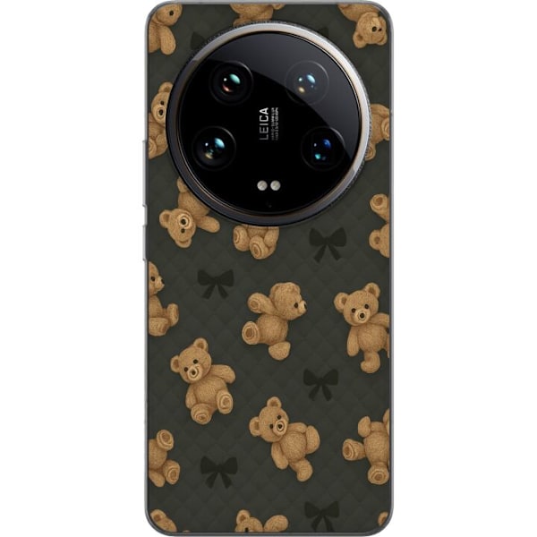 Xiaomi 14 Ultra Gennemsigtig cover Teddy Knus