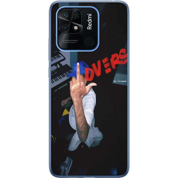 Xiaomi Redmi 10C Gennemsigtig cover Kærlighed Mystik Design Romantisk Motiv Populært Grafisk Mønster Mode Stil
