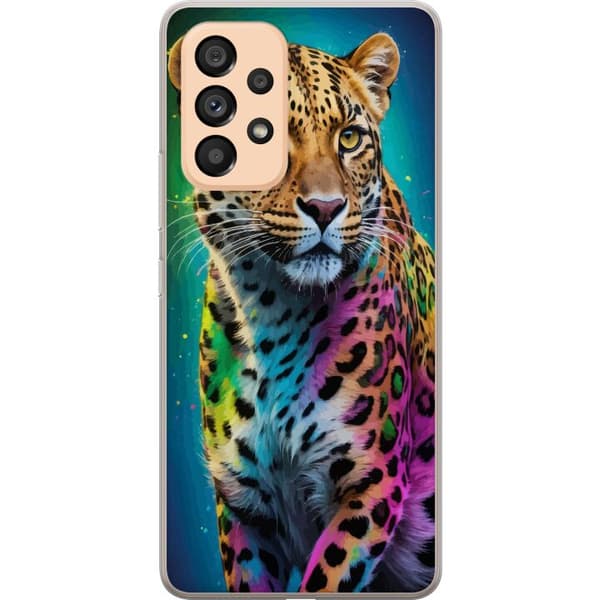 Kompatibel Mobilcover til Samsung Galaxy A53 5G Leopard