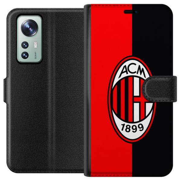 Kompatibel Tegnebogsetui til Xiaomi 12 AC Milan