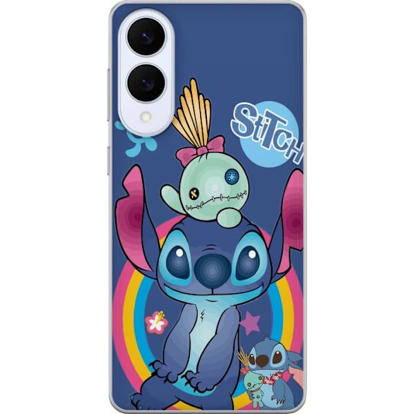 Samsung Galaxy S25 Edge Gennemsigtig cover Stitch og ven