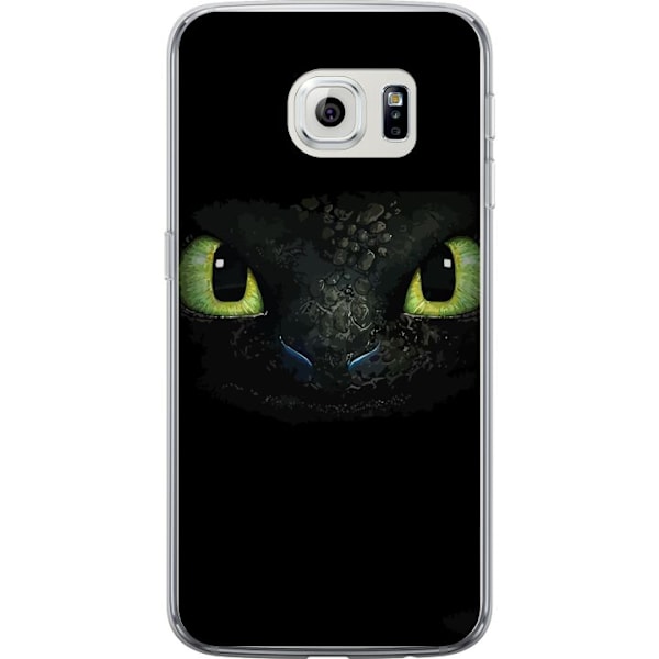 Samsung Galaxy S6 edge Genomskinligt Skal How to Train Your Dragon (Draktränaren)