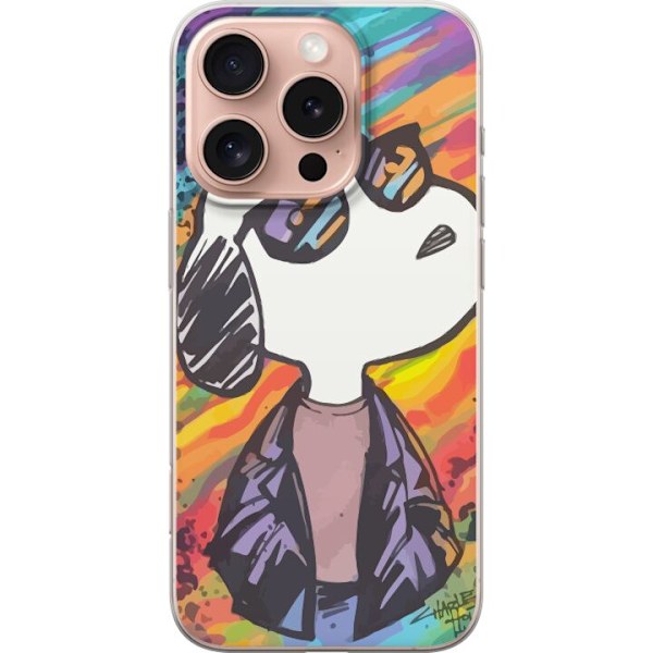 Apple iPhone 16 Pro Gennemsigtig cover Snobben Snoopy