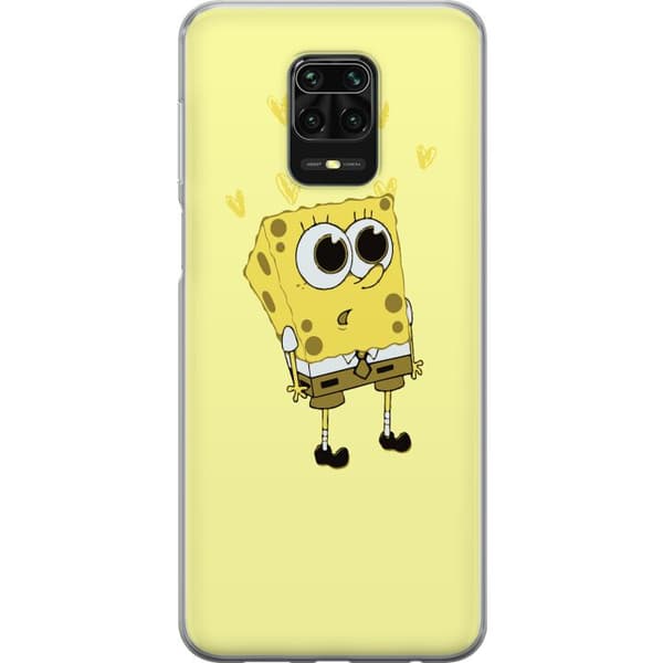 Kompatibelt Mobilskal till Xiaomi Redmi Note 9S SpongeBob SquarePants