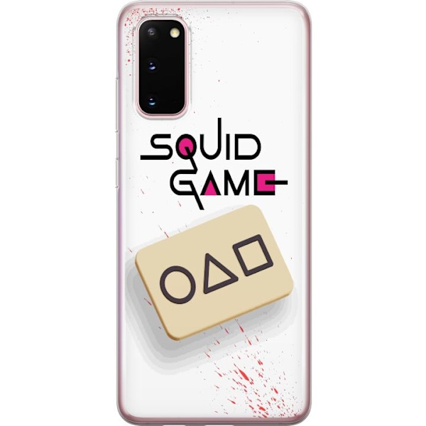 Samsung Galaxy S20 Gjennomsiktig deksel Squid Game