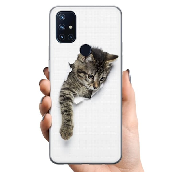OnePlus Nord N10 5G TPU Mobildeksel Katt