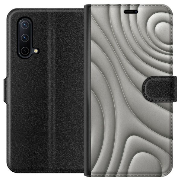 OnePlus Nord CE 5G Plånboksfodral Silver Waves