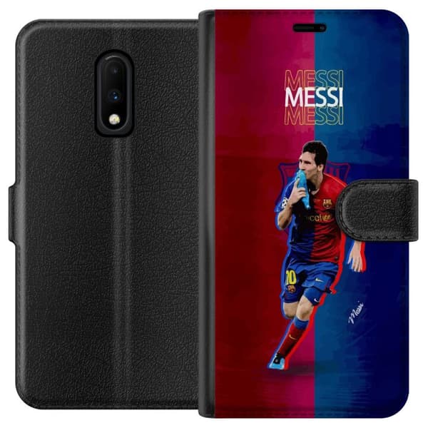 Yhteensopiva Lompakkokotelo OnePlus 7 Messi