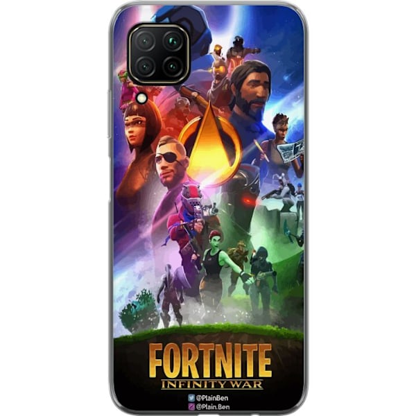 Huawei P40 lite Gennemsigtig cover Fortnite