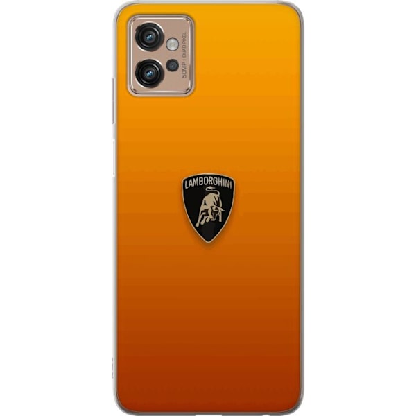 Motorola Moto G32 Gennemsigtig cover Lamborghini