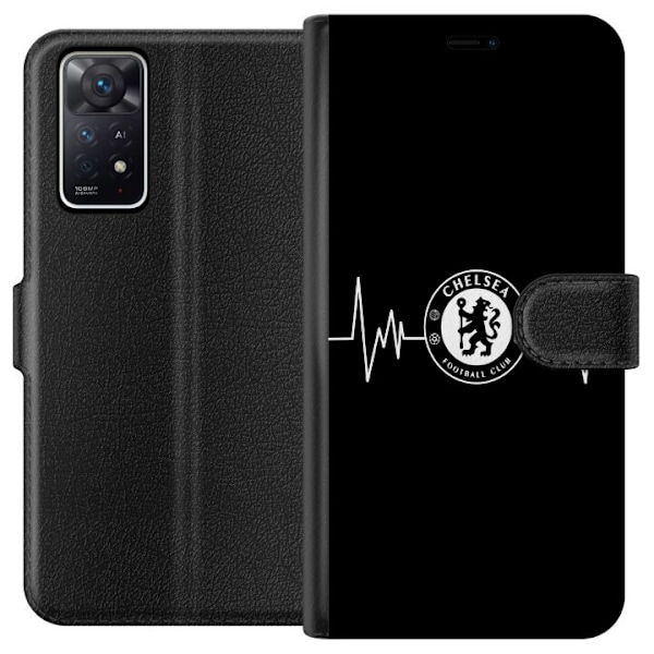 Xiaomi Redmi Note 11 Pro 5G Lompakkokotelo Chelsea F.C.