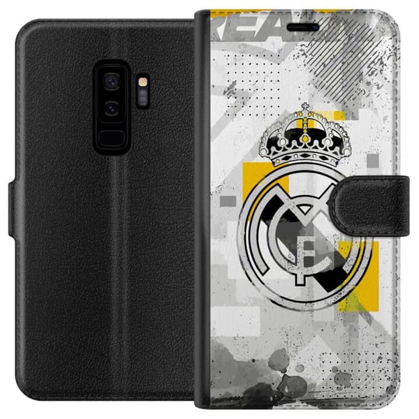 Kompatibel Tegnebogsetui til Samsung Galaxy S9+ Real Madrid