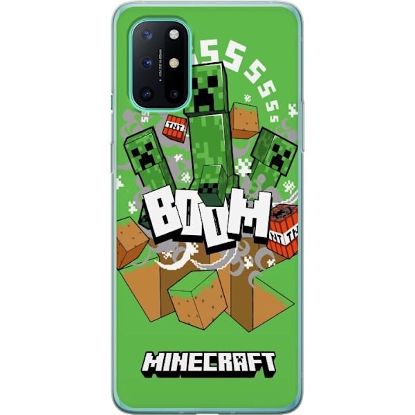 OnePlus 8T Gjennomsiktig deksel Minecraft Boom