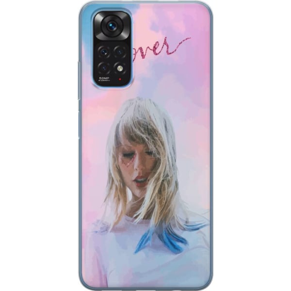 Xiaomi Redmi Note 11 Gennemsigtig cover Taylor Swift - Lover