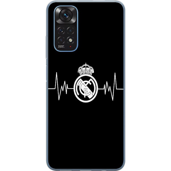 Xiaomi Redmi Note 11 Gennemsigtig cover Real Madrid CF