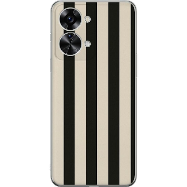 OnePlus Nord 2T Gennemsigtig cover Linje Flow
