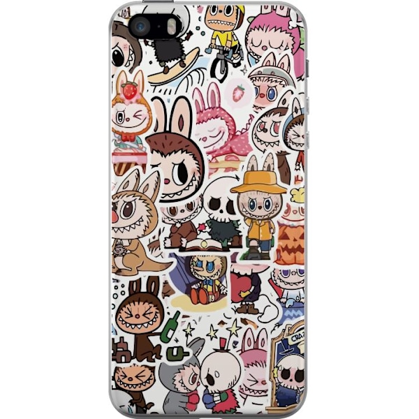 Apple iPhone 5s Genomskinligt Skal Labubu All-Stars – POP MA