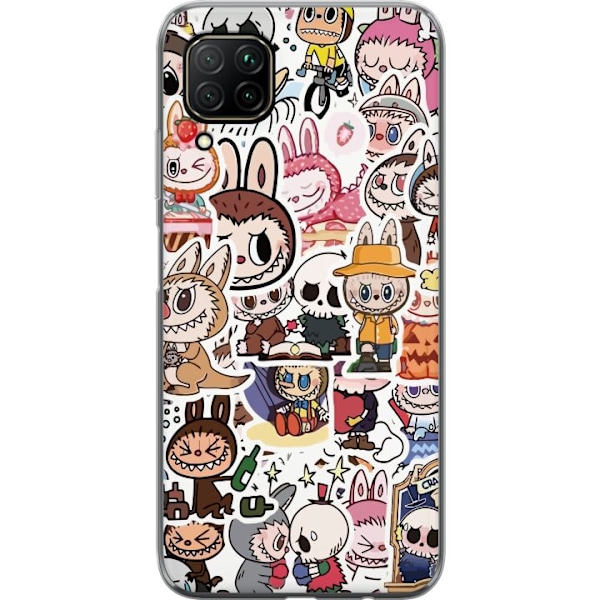 Huawei P40 lite Läpinäkyvä kuori Labubu All-Stars – POP M