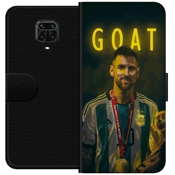 Xiaomi Redmi Note 9 Pro Lompakkokotelo Vuohi Messi