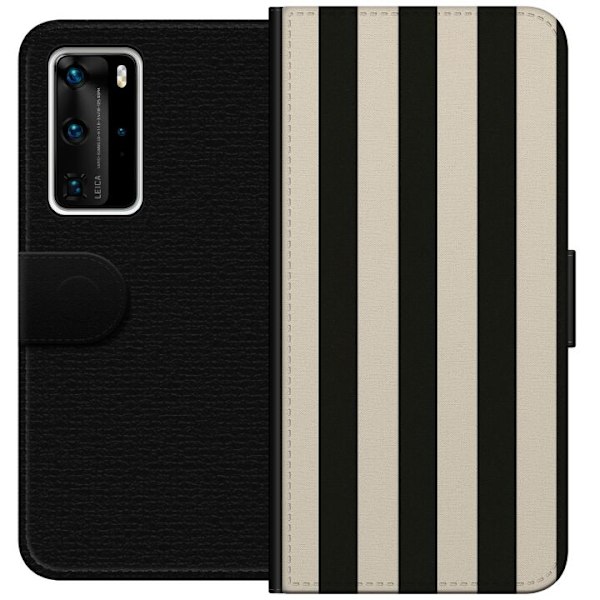 Huawei P40 Pro Lommeboketui Linjestrøm