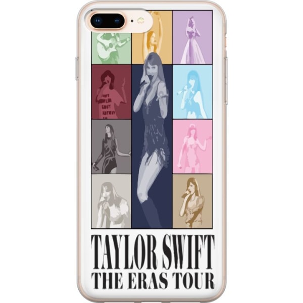 Apple iPhone 8 Plus Läpinäkyvä kuori Taylor Swift