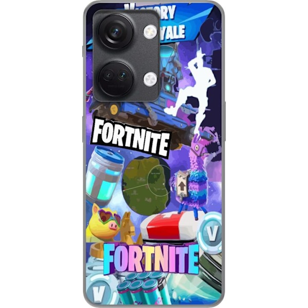 OnePlus Nord 3 Läpinäkyvä kuori Fortnite