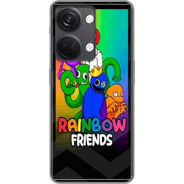 OnePlus Nord 3 Gjennomsiktig deksel Rainbow Venner