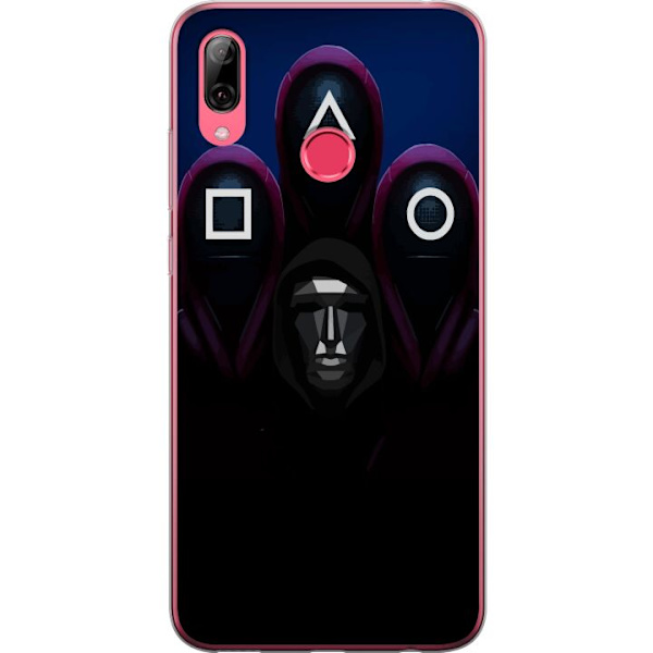 Huawei Y7 (2019) Läpinäkyvä kuori Squid Game Kausi 3 Uudet Ikoni Suosittu Sarja TV Motiivi Aasialainen Draama Trendikäs Graafinen Suunnittelu