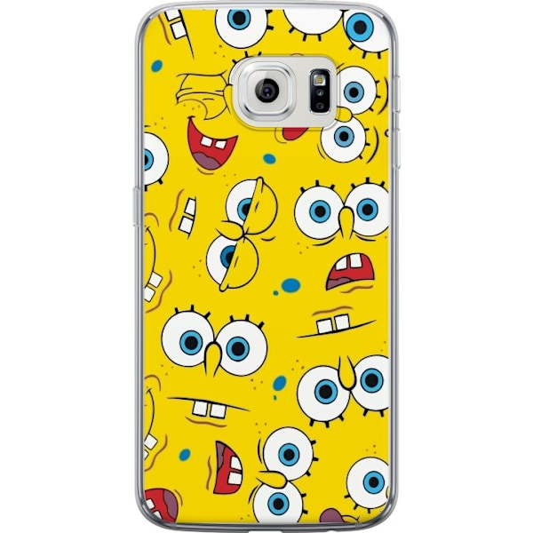 Samsung Galaxy S6 edge Genomskinligt Skal SpongeBob SquarePant