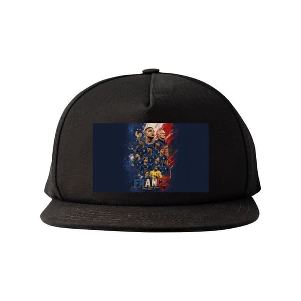 Snapback-lippalakki musta one size