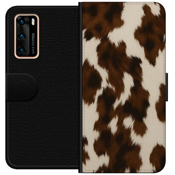 Huawei P40 Lompakkokotelo Värisuihku
