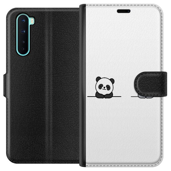 OnePlus Nord Lompakkokotelo Panda Koala