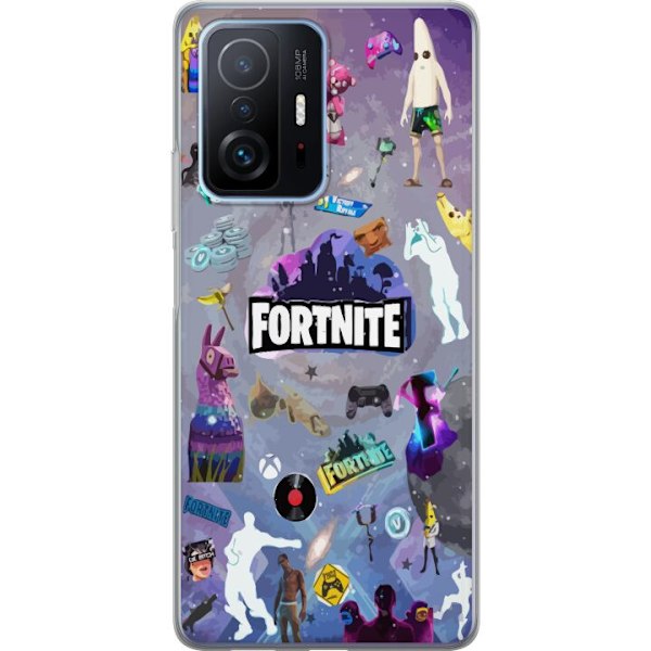 Xiaomi 11T Pro Gennemsigtig cover Fortnite