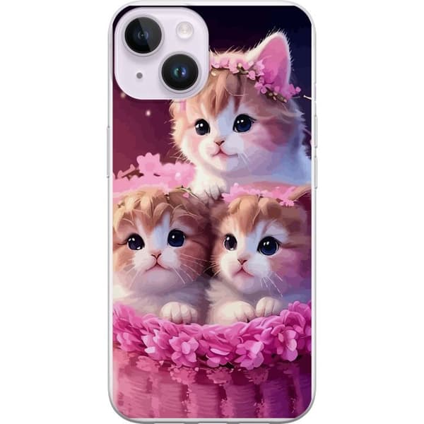 Kompatibel Mobilcover til Apple iPhone 14 Katte