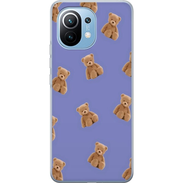 Xiaomi Mi 11 Gennemsigtig cover Flyvende bjørne