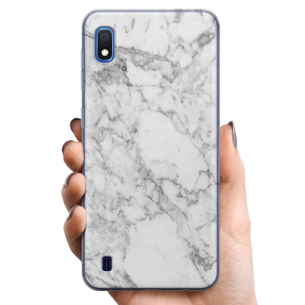 Samsung Galaxy A10 TPU Mobilskal Marmor
